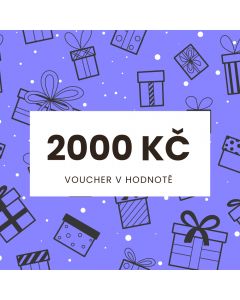 Voucher v hodnotě 2000 Kč