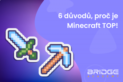Minecraft: Nechte jednoduše rozvíjet kreativitu svého dítěte aneb 6 důvodů, proč je Minecraft TOP!