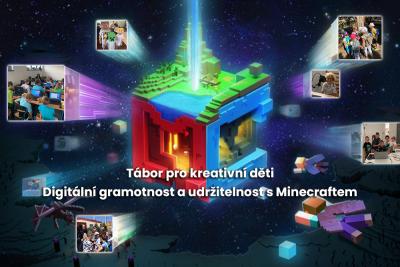 Tábor pro kreativní děti: Digitální gramotnost s Minecraftem