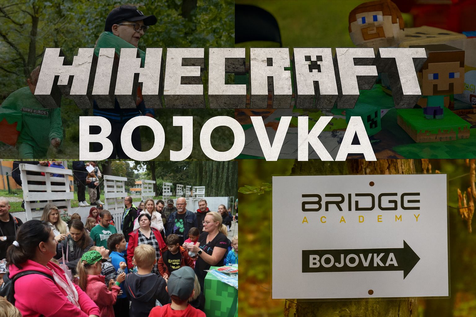 Minecraft Bojovka 2025 v Mostě – Den plný her, soutěží a dobrodružství!