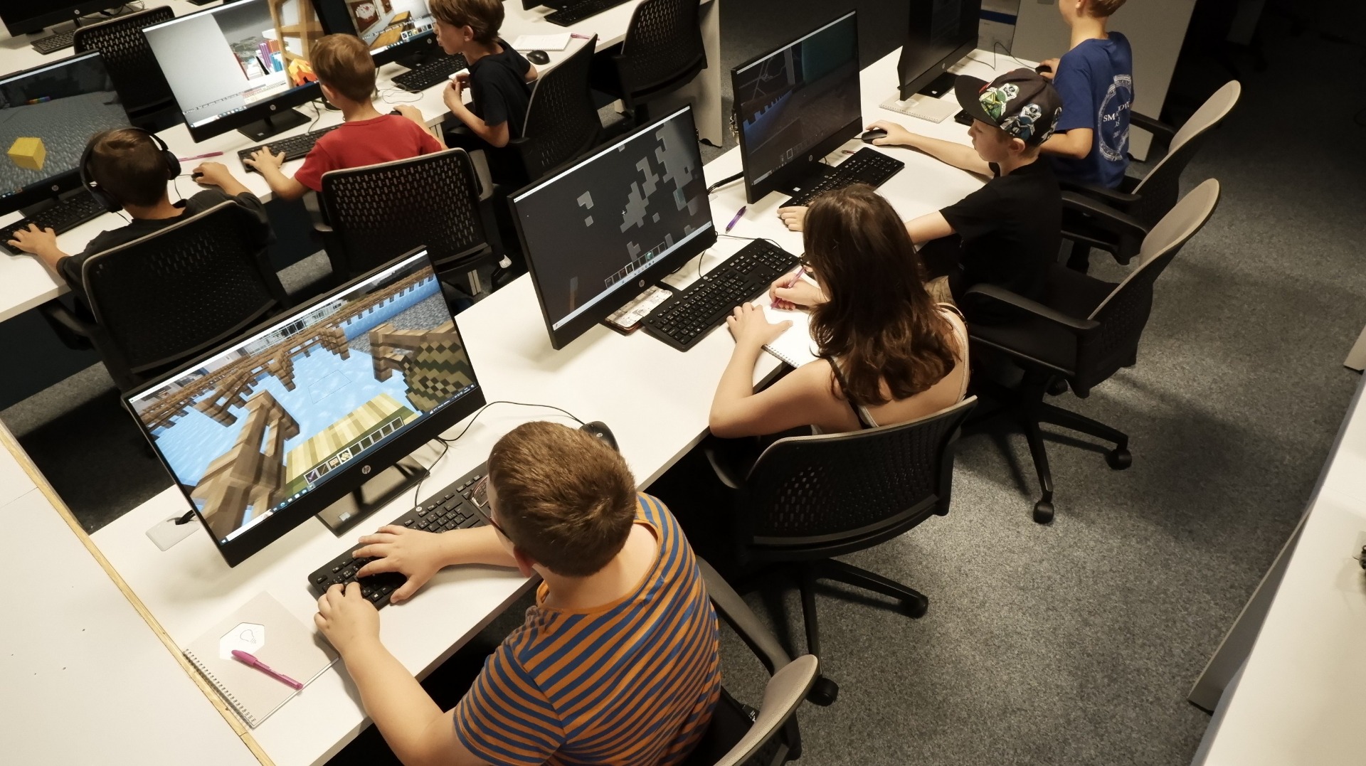 Minecraft kroužky pro děti