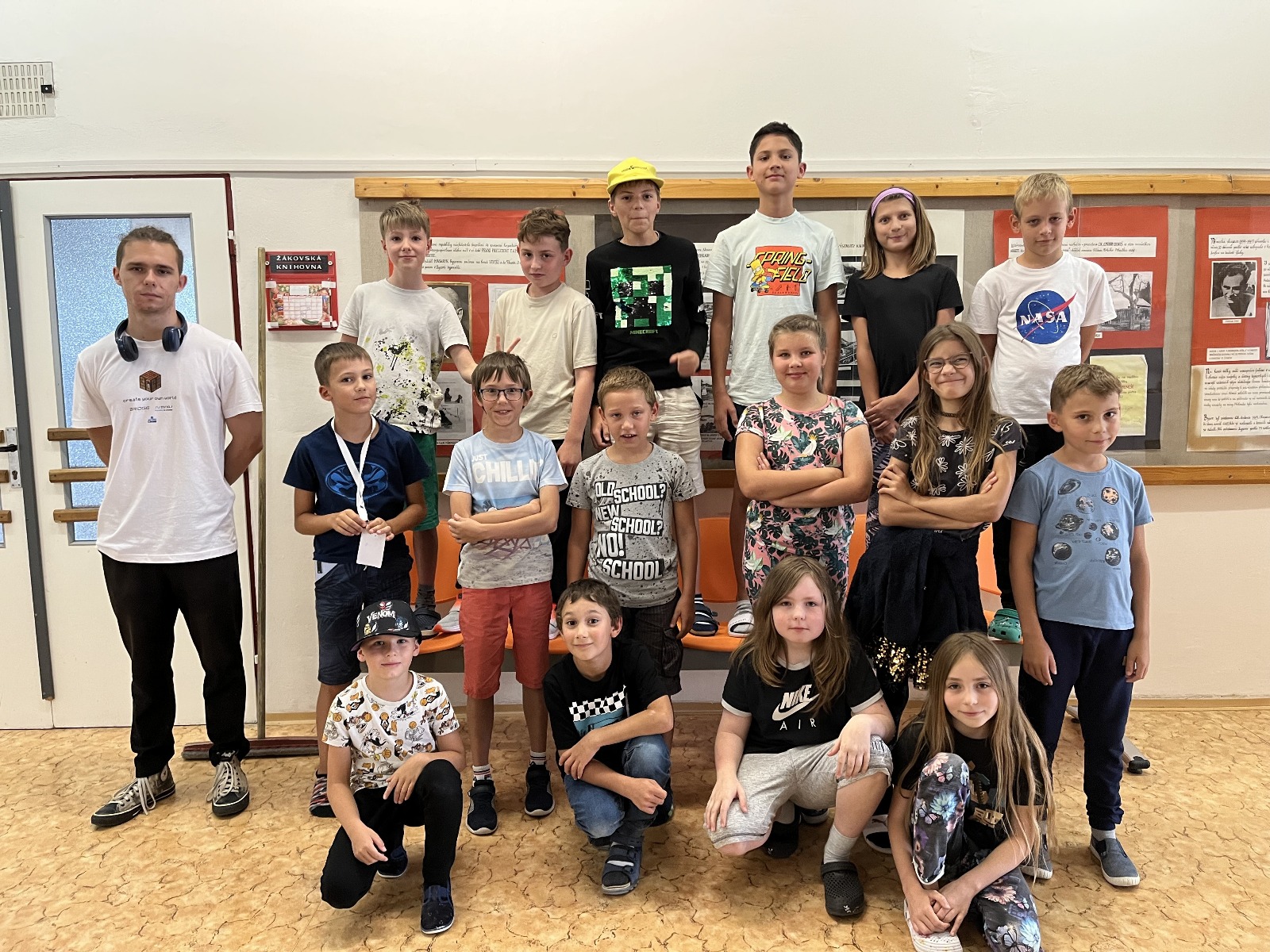 Letní příměstský Minecraft tábor pro děti