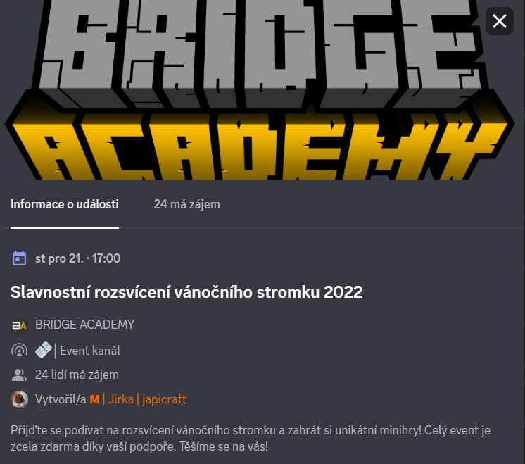 akce - bridge academy