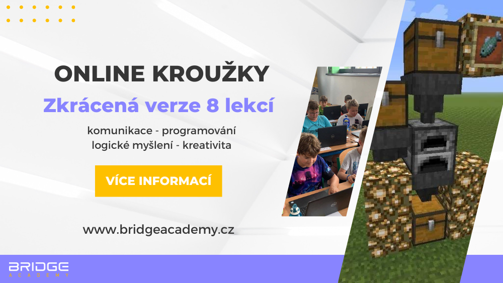 Minecraft a Roblox kroužky pro děti